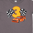 thumbnail image 4 of Inktastic Number Three Race Car Boys or Girls Toddler T-Shirt, 4 of 5
