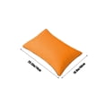 thumbnail image 3 of Hotel Grade Pillow, Soft Supportive Down Core Bed Pillow for Back Stomach Sleepers, Medium Support Quilted Design Multiple Colors Machine Washable, Orange, 3 of 6