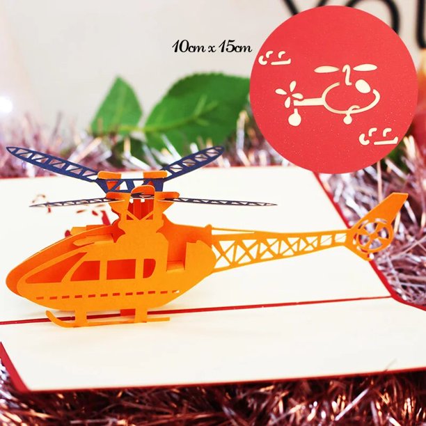 Tarjeta de regalo de invitación de negocios para niño, postal de viaje, pop up 3D, tarjeta de cumpleaños, tarjetas de atracciones mundiales