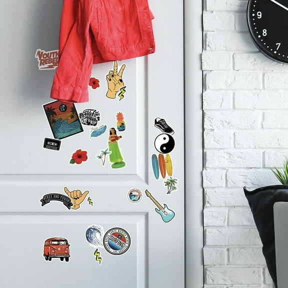 Surfs Up Accent Decals