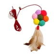 thumbnail image 4 of Juguete interactivo para gatos jinwen con puerta colgante seis colores, 4 of 8
