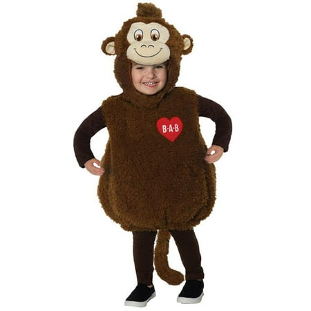 Build-A-Bear™ Smiley Monkey™ Belly Baby Toddler Halloween Costume