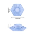 thumbnail image 2 of Pet Slow Feeder Bowl, 2-in-1 Foldable Silicone Lick Mat with Suction Cups, 1 Pack Non Slip Slow Eating Pet Feeding Bowl, Slow Down Eating Choking Prevention Feeder for Dogs and Cats, 2 of 6