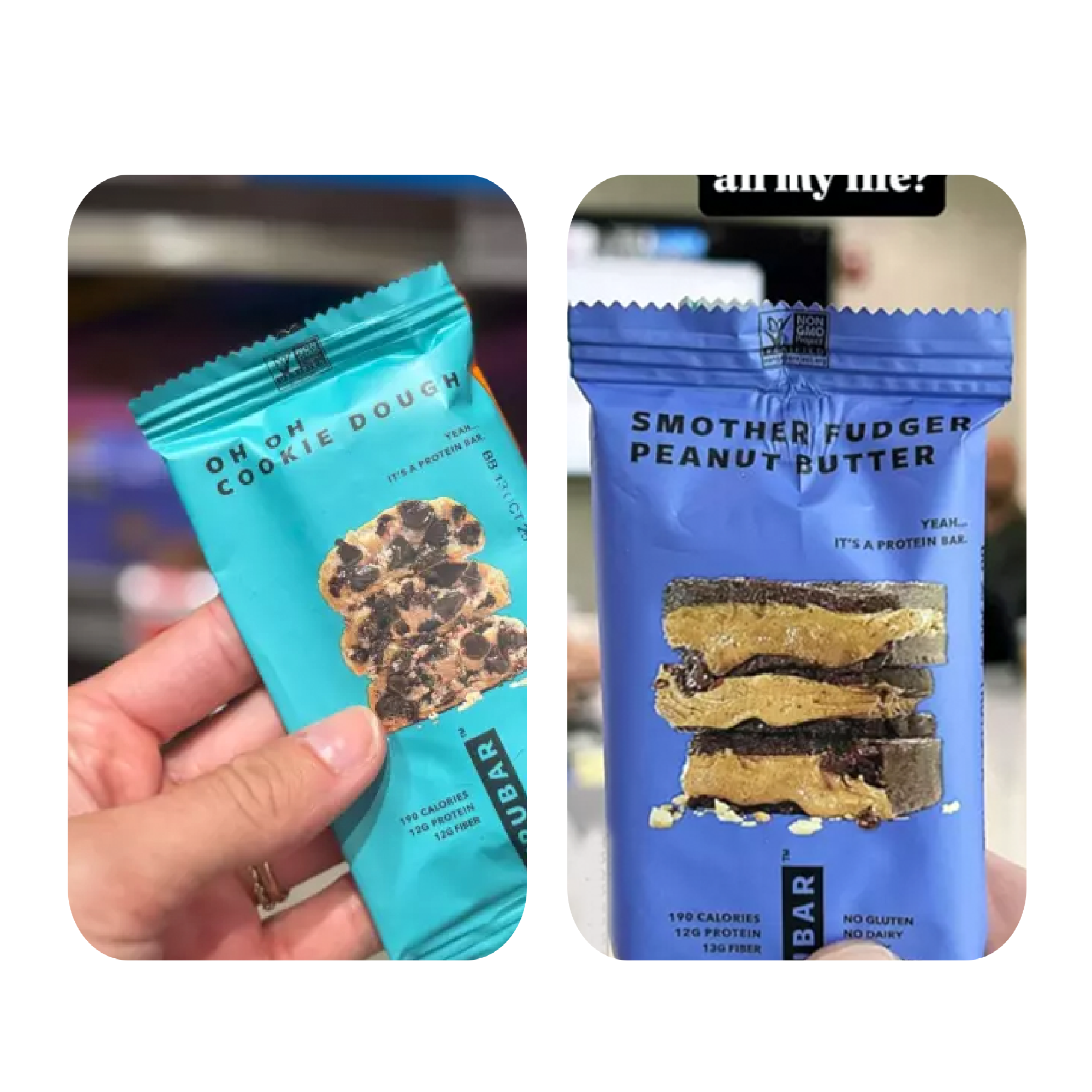 TRUBAR Protein Bar, Chocolate Covered Cravings Variety Pack, Plant Based Protein, Vegan, Gluten Free, Kosher, 12 Count