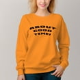 thumbnail image 5 of Women's About Pattern Crew Neck Pullover Cozy Clothes Autumn Winter, 5 of 11