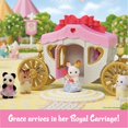 thumbnail image 4 of Calico Critters Royal Carriage - Juego de casa de mu&ntilde;ecos y veh&iacute;culo con mu&ntilde;eco y Accesorios incluidos Calico Critters NA, 4 of 6