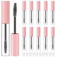 thumbnail image 1 of 10Set Mascara Tube Empty Cylindrical Pink for Cosmetic Packaging Business Trips, 1 of 8