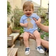 thumbnail image 4 of Cenuakty Baby Boy Summer Romper Loose Fit Casual Stylish Puppy Embroidered Plaid Crew Neck Short Sleeve Jumpsuit, 4 of 9