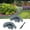 Gray, variant on FRTDNE 4.5 in x 10.7 in Black Plastic Garden Border Edging, 20 Count
