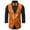 Orange, variant on Mens Sequins Vest and Necktie Sparkling Double Button Vest Wedding Formal V-neck Shiny Waistcoat Bowtie Set Prom Party Tuxedo,White,XL