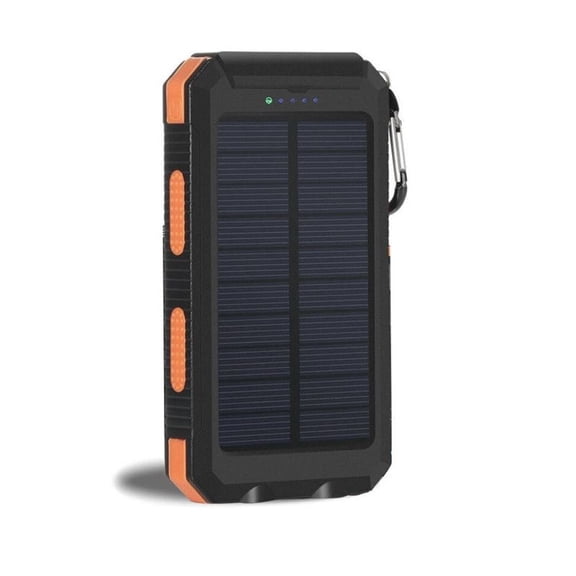 10000mAh Solar Power Bank Portable Fast Charging Charger
