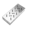thumbnail image 2 of Antqov BoxBarbecue Tool Stainless Steel Tube Diamond-shaped Fruit Wood, Home Accessories, 2 of 7