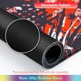 thumbnail image 6 of Extended XXL Large Gaming Mouse Pad 31.5x15.7inch Black Red Geometric Design NonSlip Base and Stitched Edge Perfect for Home Office Gaming Enhanced Workspace, 6 of 6