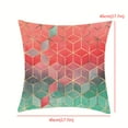 thumbnail image 4 of HOME Throw Pillow Covers Cases - Square Decorative Cushion Covers for Sofa Couch Bed Home Decoration, 18 x 18, 4 of 4