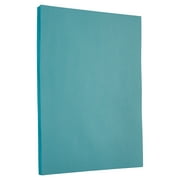 JAM Paper & Envelope Letter Cardstock, 8.5 x 11, 65lb Blue, 50 per Pack