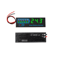 thumbnail image 2 of 18650 Li-Ion Lipo Lithium Test 7-55V Acid Battery Level Indicator Tester LEDDisplay Meter Module Capacity VoltageMeter,B, 2 of 7