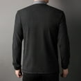 thumbnail image 5 of Men's Fake Two-Piece Shirt Sweater Cardigan Jacket-Casual Business, 5 of 5