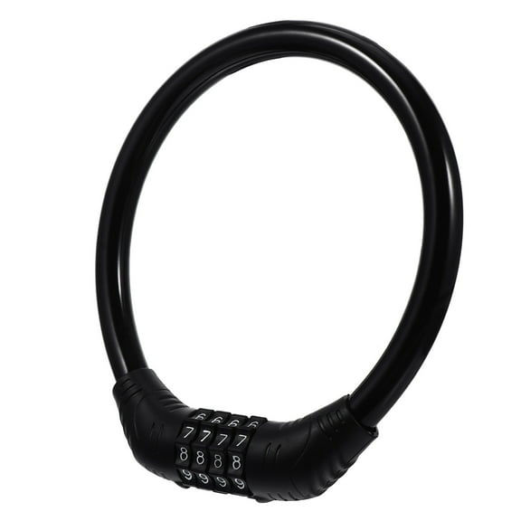 WRITWAA Black Refrigerator Lock with Password Secure Anti Pinch Design for Home Use