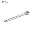 thumbnail image 3 of Unique Bargains Split Cotter Pin, Fixation à Clip en Acier Inoxydable 3x20mm Raccord Argent 90Pack, 3 of 5