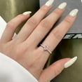thumbnail image 3 of Pink CZ Heart Ring, 3 of 10