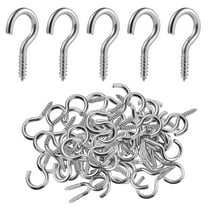 Supvox Ceiling Hooks Heavy Duty Hanging Screw Hooks 100Pcs 0.83X0.39X0.08In