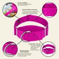 thumbnail image 7 of Country Brook Petz® 1 1/2 inch Fuchsia Martingale Heavyduty Nylon Dog Collar, Medium, 7 of 7