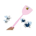 thumbnail image 4 of TureClos Home Kitchen Soft Manual Plastic Long Handle Fly Swatter Mosquito Insects Bugs Pest Swatter, 4 of 10