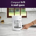 thumbnail image 4 of Mr. Coffee Cafetera Switch Blanca 5 Tazas 2134286, 4 of 5