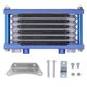 thumbnail image 1 of Engine Oil Cooler Aluminium Transmission Oil Cooling Radiator for 50cc?250cc Motorcycle Off Road Vehicle ATV Blue, 1 of 5