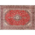 thumbnail image 1 of Ahgly Company Indoor Rectangle Traditional Light French Beige Brown Medallion Area Rugs, 8' x 10', 1 of 6
