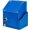 Blue, variant on Suggestion Box with Slot and Lock, Secure Metal Ballot Box for Donation or Comment Collection, Wall Mounted or Countertop Donation Boxes for Fundraising, For Office, School, or Event Use (Pink)