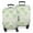 LightBeige Cartoon Dinosaurs, variant on Light Green Dinosaurs Plants Pattern Luggage Cover Fashion Suitcase Cover Baggage Covers Fit 25-28 Inch Luggage (Go Travel)