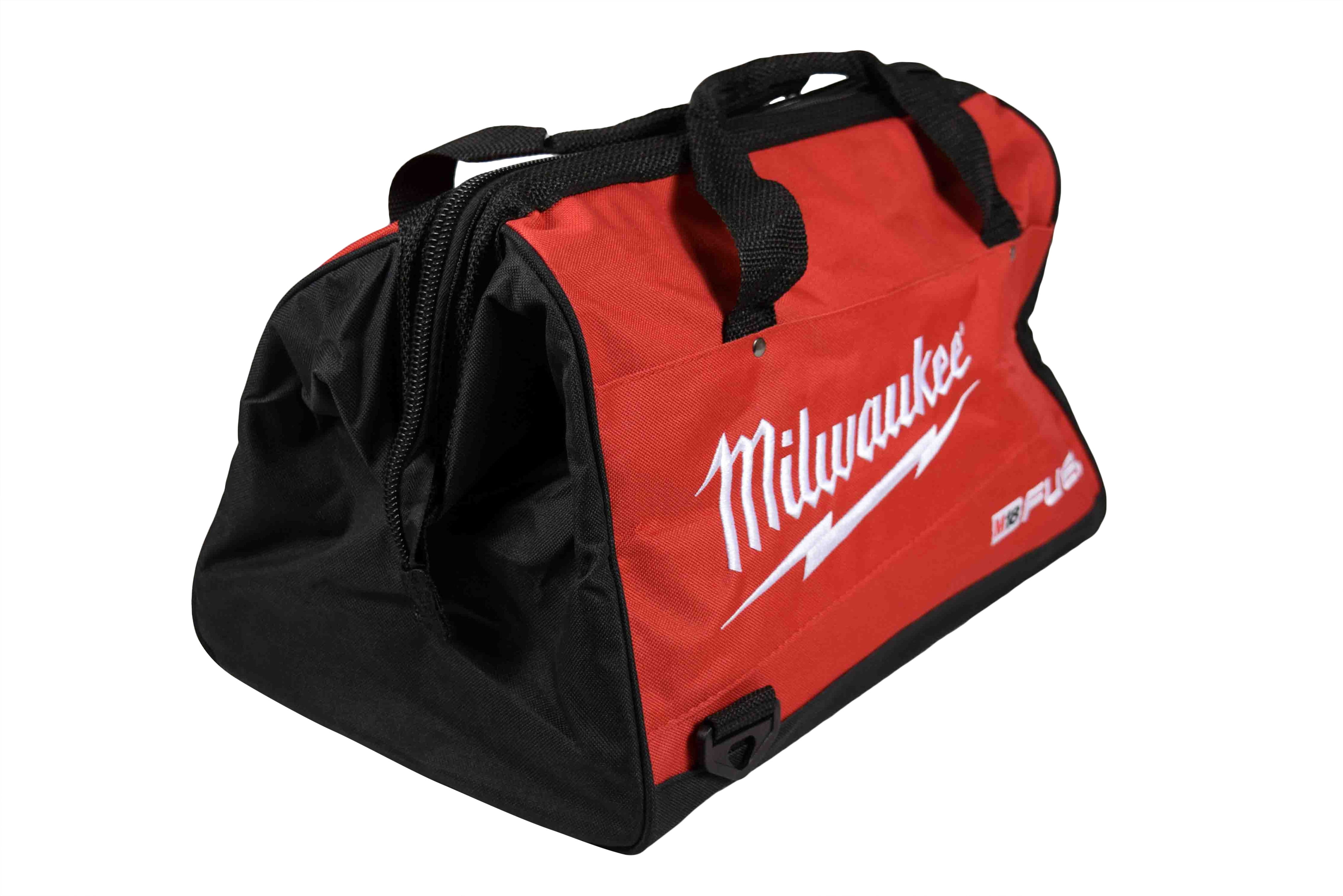 New Large Milwaukee Heavy Duty Contractor Tool Bag 16” X 10”X 9.5” Case Tote 