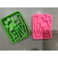 thumbnail image 2 of LOVE with dog paw Cookie Cutter, 2 of 5