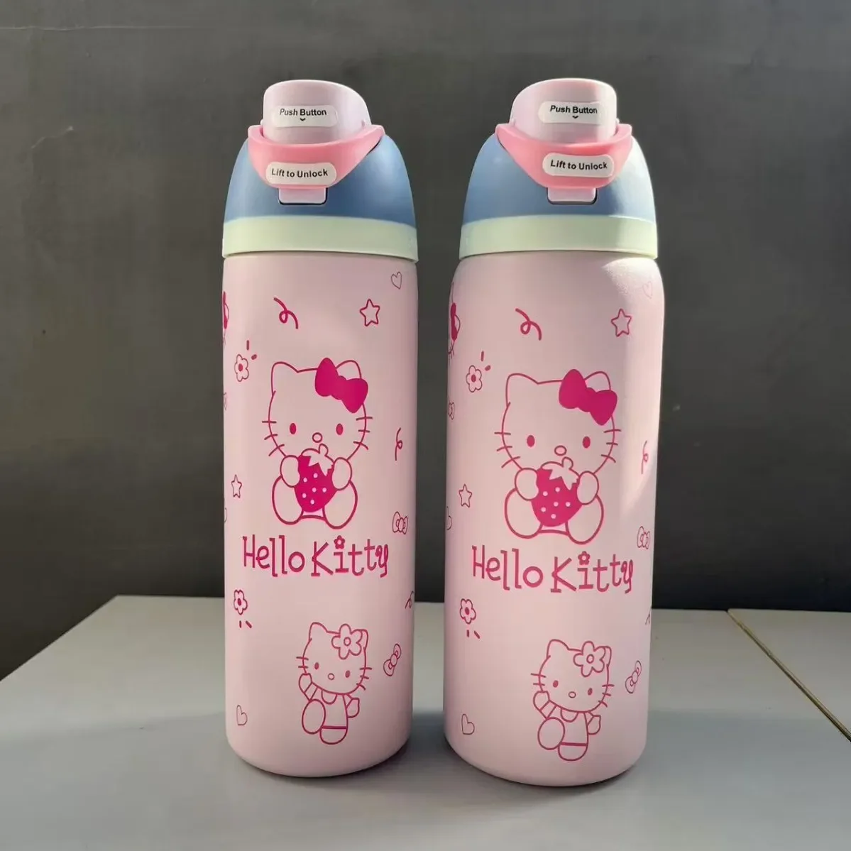 owala ハローキティ 水筒 ピンク 32oz 950ml AUTHENTIC Personalizable Owala Free Sip Waterbottle Rose