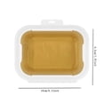 thumbnail image 3 of 100-Pack Air Fryer Parchment Paper Liners, Pre-Cut Non-Stick Baking Sheets for Easy Cleanup, Fits Most 5-8 Quart Basket Models, 3 of 3