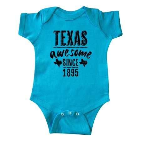 

Inktastic Texas Awesome Since 1895 Gift Baby Boy or Baby Girl Bodysuit