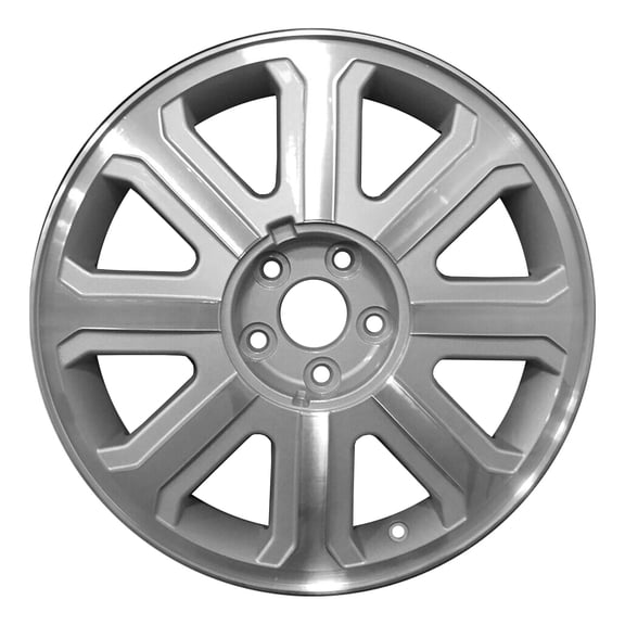Remanufactured Machined and Painted Silver Aluminum Wheel 18 x 7.5 8G1Z1007B fits 2008-2009 Ford Taurus