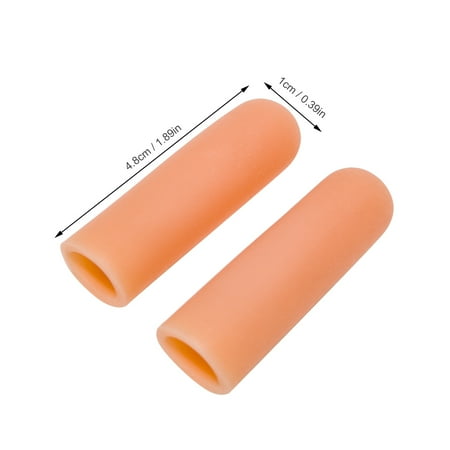 finger 4pcs arthritis silica protector protective silicone gel sleeves players basketball covers