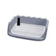 thumbnail image 5 of Inodoro para perros Bandeja para orinal para perros de interior con soporte para almohadilla para orinar en la pared Inodoro de entrenamiento de malla Gris Yinane Bandeja de aseo para gatos, 5 of 8