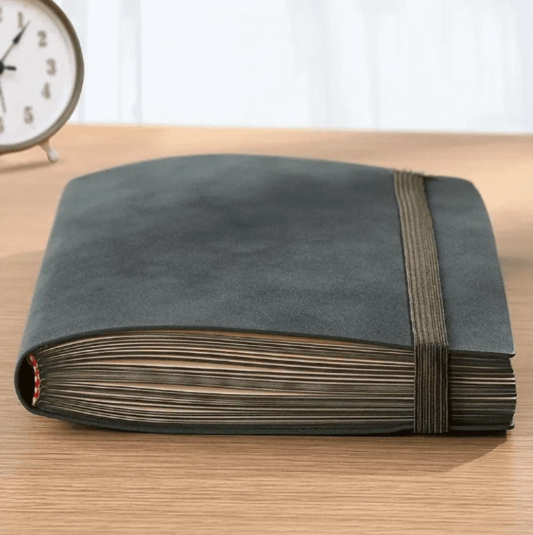 A5 Leather-Look Notebook – Vintage Style Journal for Notes, Sketches & Writing