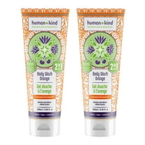 Human Kind Body Wash Orange - Pack of 2 - 8.45 oz Body Wash