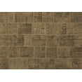 thumbnail image 1 of Ahgly Company Indoor Rectangle Patchwork Brown Transitional Area Rugs, 3' x 5', 1 of 4