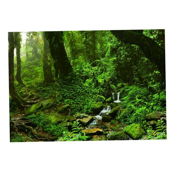 Fondo de acuario Colco Papel tapiz decoración adhesivo 122x46cm