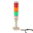 thumbnail image 3 of Luz de Advertencia de Señal LED Tricolor Sunnimix Luz de la lámpara de señal de alarma 24V DC, 3 of 8