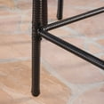 thumbnail image 3 of GDF Studio Buckthorn Outdoor Wicker 5 Piece Square Bar Set, Multibrown, 3 of 13
