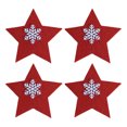 thumbnail image 2 of 4 Fundas Versátiles para Cubiertos Y Tenedores Decoraciones Escritorio Fiesta (estrella) Color Rojo, 2 of 2