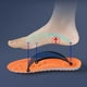 thumbnail image 2 of Plantillas deportivas de látex, almohadillas suaves para zapatos de alta elasticidad, desodorante ortopédico transpirable, cojín de absorción de impacto, plantilla de soporte para arco, 2 of 5