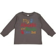 thumbnail image 3 of Inktastic My Abuela and Abuelo Love Me Boys or Girls Long Sleeve Toddler T-Shirt, 3 of 5