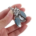 thumbnail image 4 of Shisuyan Cartoon Owl Wing Pocket Watch Quartz Analog Pendant Necklace Xmas Gift, 4 of 9